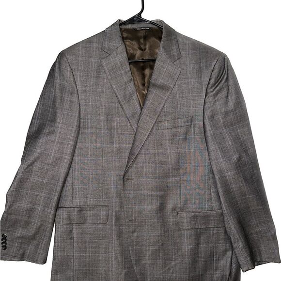 Tan & Gray Sport Coat x Loro Piana - Picture 1 of 5